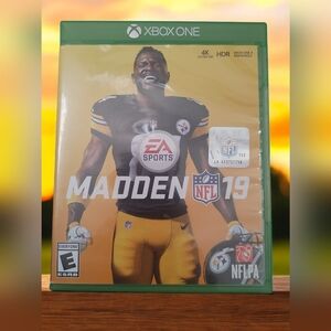 Xbox one madden nfl 19 game